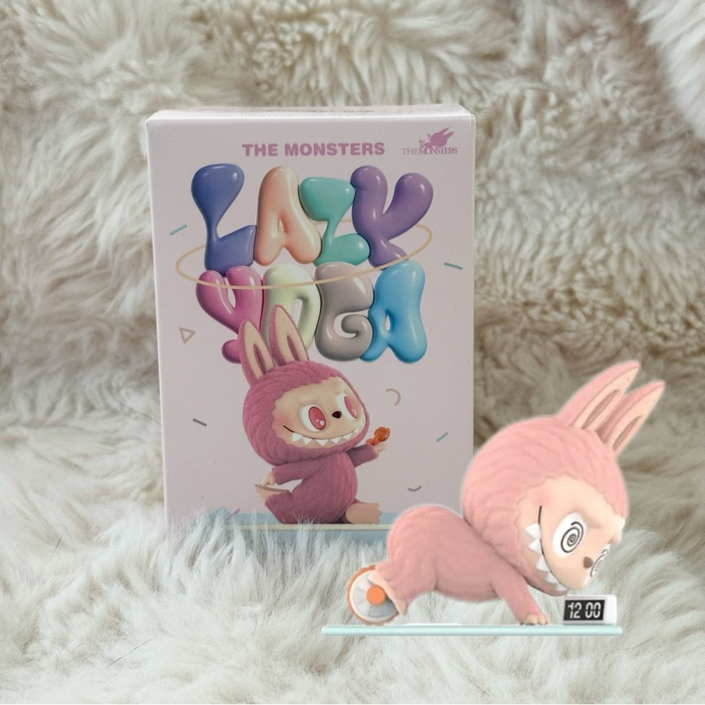 BRAND NEW THE MONSTERS Lazy Yoga Series Figures - Ab Roller